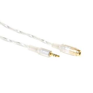 ACT Audiokabel 3,5mm -  2,0 m Skjøt HQ 3,5mm - 3,5mm skjøtekabel