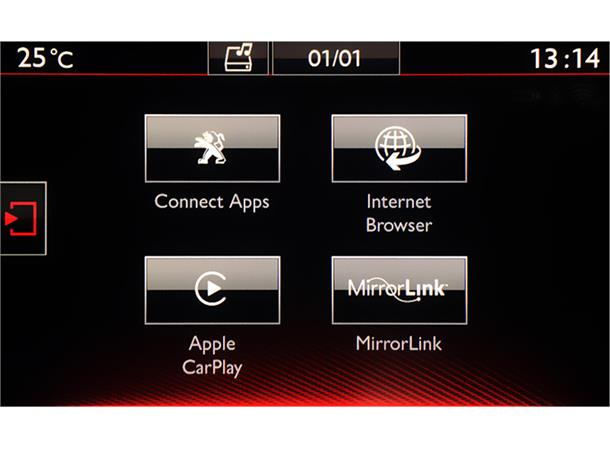 CAS Apple Carplay/MirrorLink aktivering Citroen/Peugeot m/SMEG+ iV2 (201x -->)