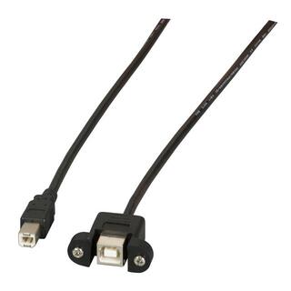 EFB USB2 Kabel B-B - 0,5 m skjøt B-B USB Skjøtekabel