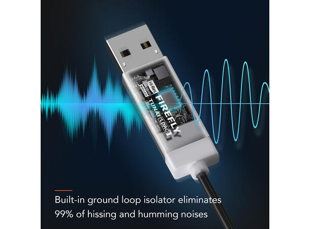 Firefly LDAC Bluetooth adapter USB AUX Overfør musikk trådløst via bluetooth