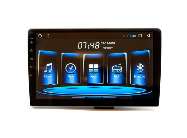 HARDSTONE Android headunit - 10,1" NB! Monteringsdetaljer kommer i tillegg!