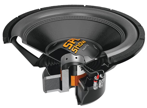 Hertz SPL SHOW SS 12 D2 12" Sub 2+2ohm 2400W max / 1200W RMS