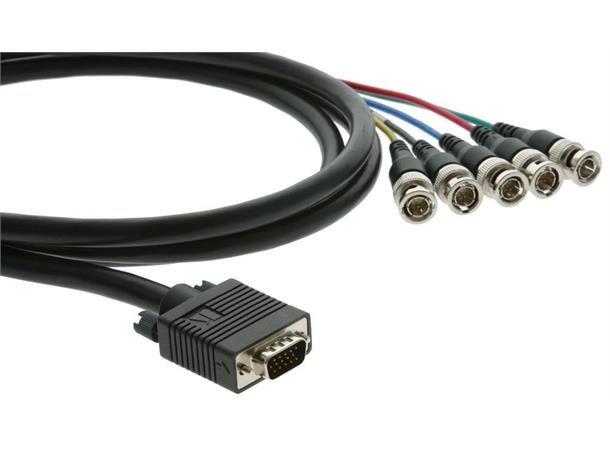 Kramer Videokabel HD15 - 5xBNC - 30,5 m 28AWG Mørk Grå Kabel