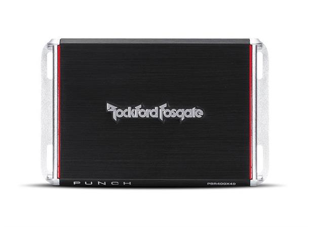 Rockford Fosgate Bilforsterker 4 x100W Punch 4-kanaler, 2 Ohm stabil