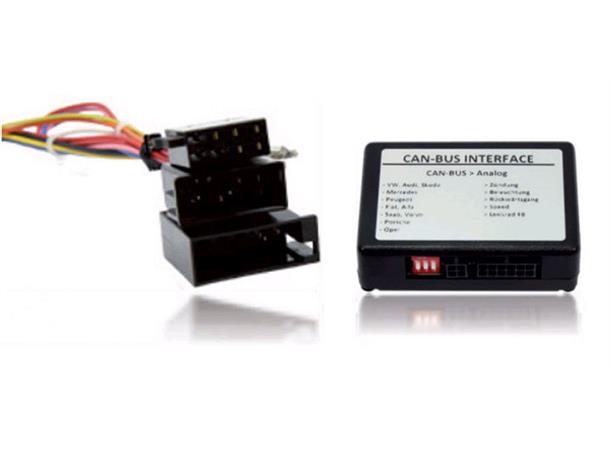 CAS Rattfjernkontroll interface Saab 9-3 (2003 - 2006) m/Quadlock