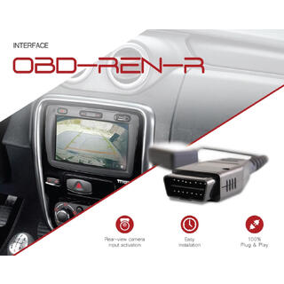 CAS Ryggekamera adapter (inkl. koding) Renault/Dacia m/Media Nav System