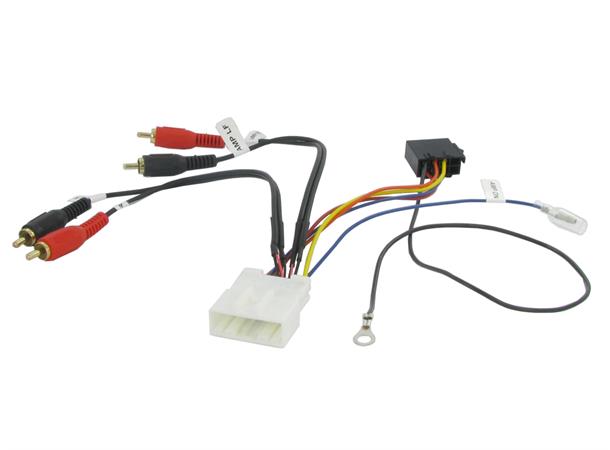 CONNECTS2 ISO-adapter, Se egen liste Nissan (2007->) m/Aktivt høyttalersystem