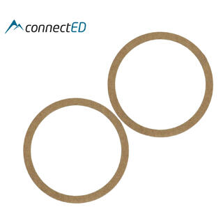 ConnectED MDF høyttaleradaptere (165mm) Universale (12mm dybde)