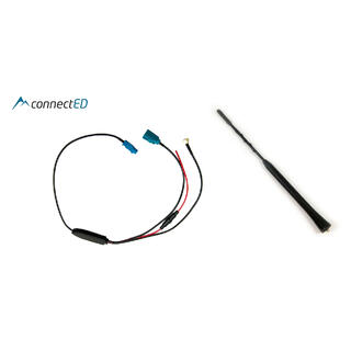 ConnectED skjult DAB-antenne (SMB) Peugeot (2005 - 2014) m/antennepisk