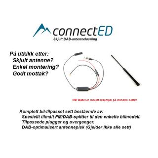 ConnectED skjult DAB-antenne (SMB) Toyota ProAce (2017 -->)