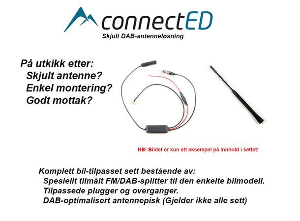 ConnectED skjult DAB-antenne (SMB) Toyota ProAce (2017 -->)