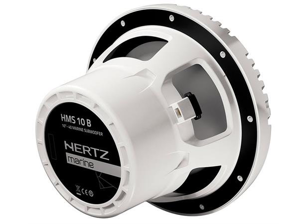 Hertz marine HMS10B, 10" sub hvit 4ohm Sprutsikker IP65, 500W