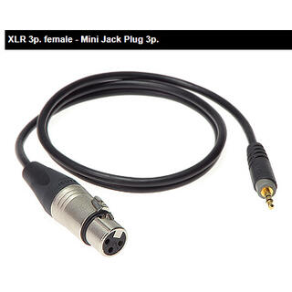 Klotz Audioadapter 3,5 - XLR -  1.5 m 3,5mm plugg til XLR 3-pin Hun