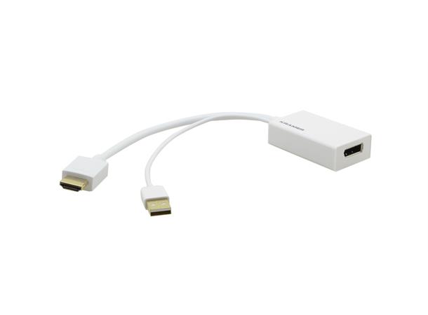Kramer Adapter HDMI -> DisplayPort Videokilde: HDMI