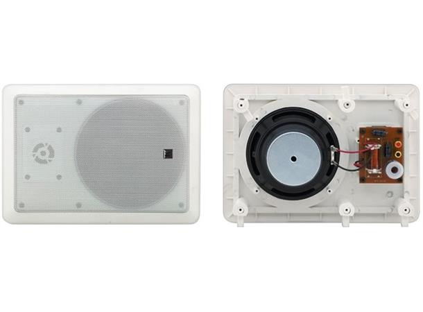 Kramer Høyttaler Vegg 80W Åpen 6.5" 2-veis 8 Ohm Hvit (2 Stk)