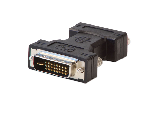 Lindy Adapter DVI-D>DVI-I DL 1K Resistor DVI-D han til DVI-I hun for Hot Plugging