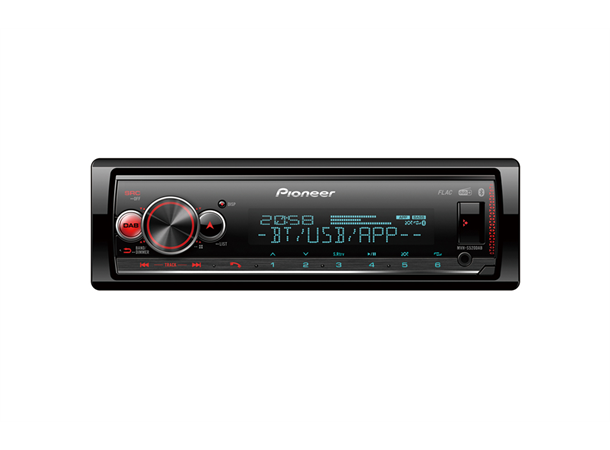 PIONEER MVH-S520DAB 1 DIN Mecha-less Media radio (uten CD)