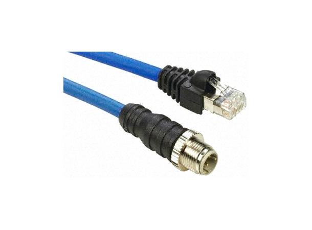 Planet M12 Kabel - 1.2 m M12 4-pin til RJ45