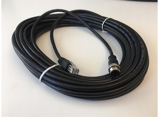 Planet M12 Kabel - 1.2 m M12 4-pin til RJ45