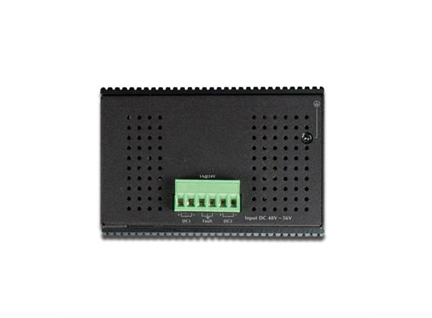 Planet Switch  8-p Gigabit 8xPoE+ 2xSFP Industri IP30 DIN