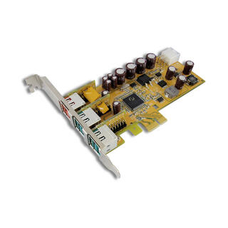 Sunix PCI  Express 3xUSB 2.0 Powered USB ports 1x24V 2x12V