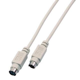 Tastatur/Mus PS2 Skjøtekabel - 10 m PS2 Plugg - PS2 Kontakt