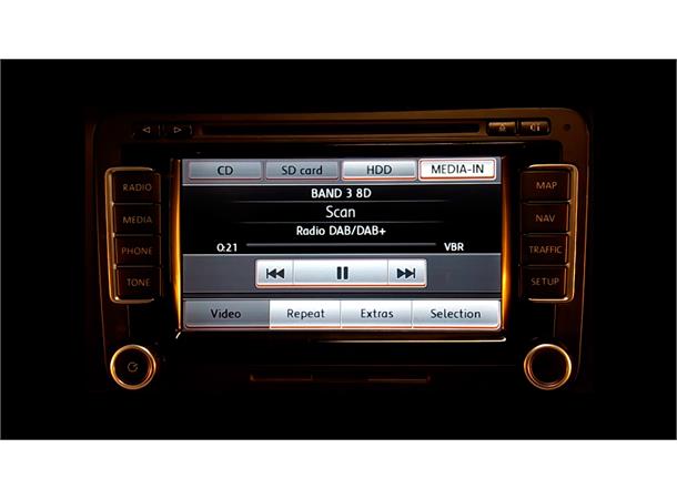 norDAB Premium DAB-integrering VW/Skoda+ RCD/RNS & Bolero/Columbus++