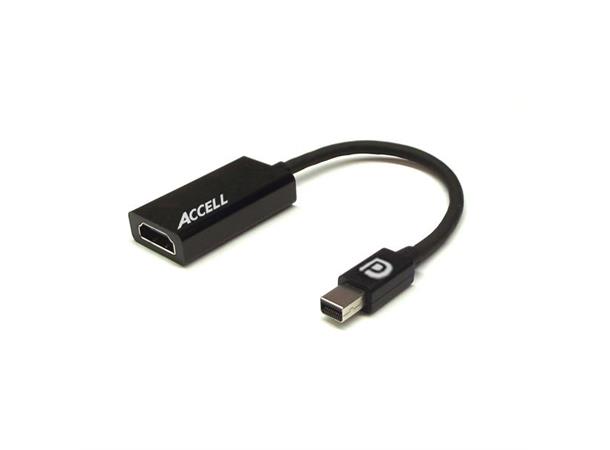 Accell Adapter MiniDP > HDMI Aktiv Videokilde: MiniDisplayPort 1.1 Eyefinit