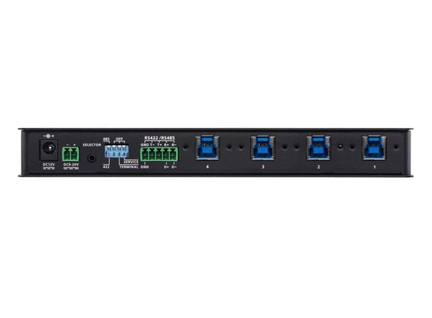 Aten Switch 4x4 USB3.1 5Gbps RS-422/485 9-24V