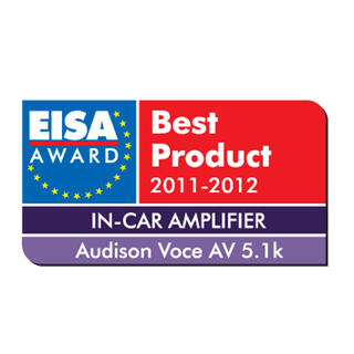 Audison VOCE 5-kanals forsterker 1650W RMS  @ 2/4ohm