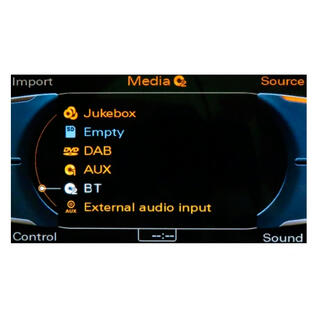 ConnectED BT AUDIO/AUX-adapter (MOST) Audi m/MMI 3G