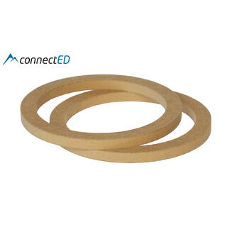 ConnectED MDF høyttaleradaptere (165mm) Universale (12mm dybde)