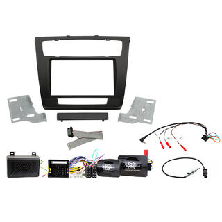 ConnectED komplett 2-DIN monteringskit BMW 1-Serie (2008 - 2011) m/Auto klima