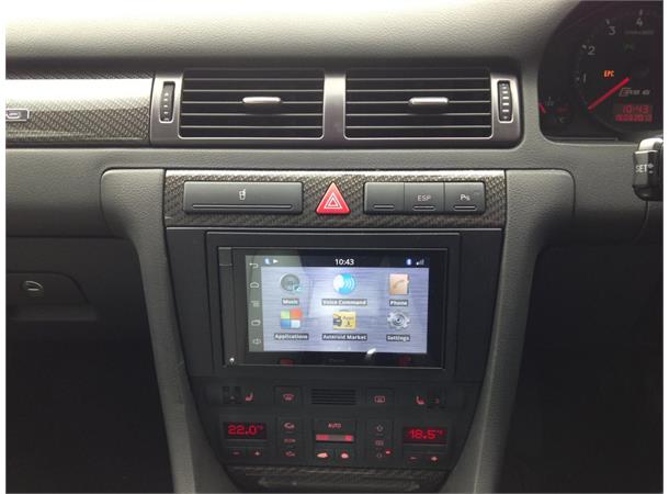 ConnectED monteringsramme 2-DIN Audi A6 (2002 - 2004)