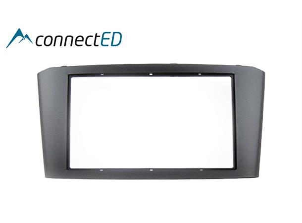 ConnectED monteringsramme 2-DIN Toyota Avensis (2003 - 2008) Sort