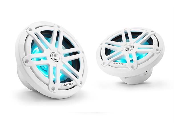 JL Audio M3-650X-S-Gw-i høyttalere (LED) 6,5" Sportsgrill hvit