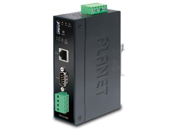 Planet Konverter Ethernet > 1xRS232 10/100TX - RS232/422/485 Industri IP30