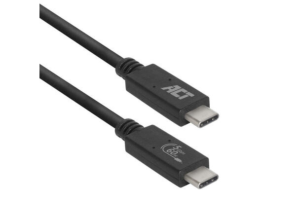 USB C - USB C kabel Gen.1 Passiv 2m USB-C M-M 5Gbps, 60W, Video Alt Mode