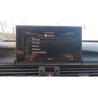 norDAB Premium DAB-integrering Audi Audi MMI 3G+ (med OEM DAB)