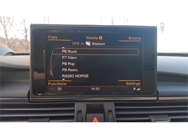 norDAB Premium DAB-integrering Audi Audi MMI 3G+ (med OEM DAB)