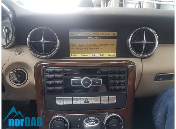 norDAB Premium DAB-integrering Mercedes Mercedes m/NTG4.5