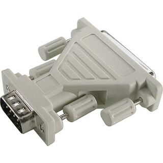 Adapter DB25 Hun - DB9 han Seriell Overgang