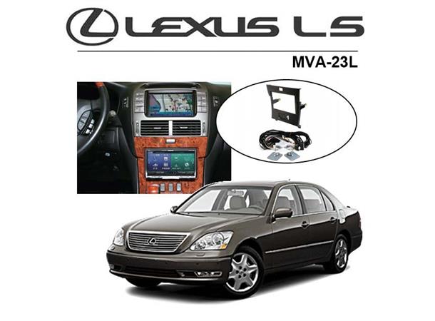BEATSONIC PREMIUM komplett 2-DIN kit LS m/navi m/Mark Levinson (2001-2003)