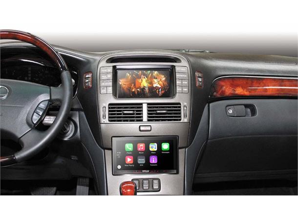 BEATSONIC PREMIUM komplett 2-DIN kit LS m/navi m/Mark Levinson (2001-2003)