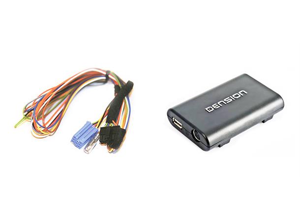 Dension Gateway Lite - Alfa Romeo Alfa/Fiat m/Mini-ISO - Se egen liste