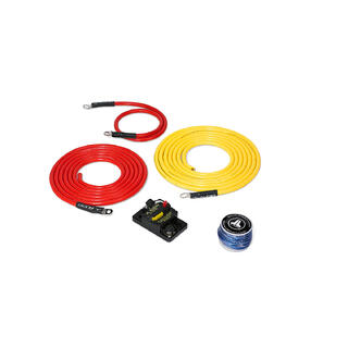 JL Audio XMD-PCS50A-1-L10 kabelsett 6AWG 2,4m +/1 sirk remo