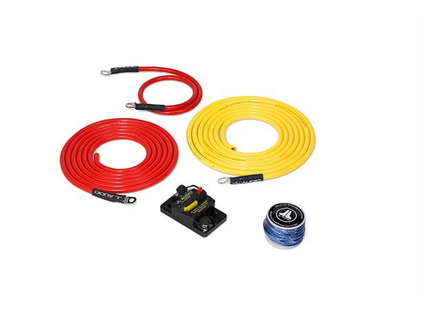 JL Audio XMD-PCS50A-1-L10 kabelsett 6AWG 2,4m +/1 sirk remo