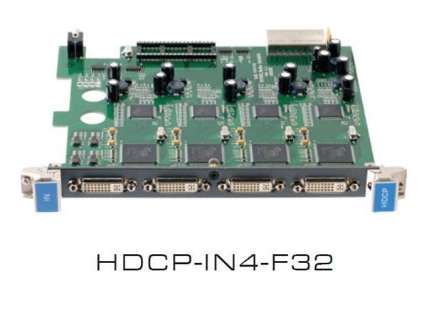 Kramer Matrix Card 4xDVI In HDCP 32x32-Frame Input Card ¤