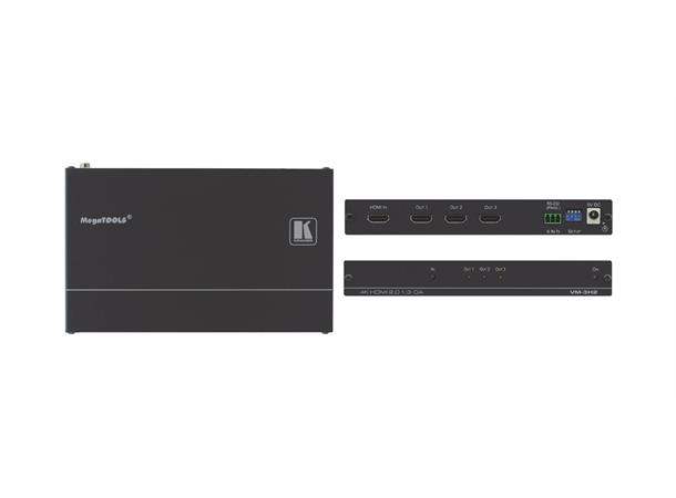 Kramer Splitter  1:3 HDMI 2.0 18Gbps EDID re-K Eq FWU