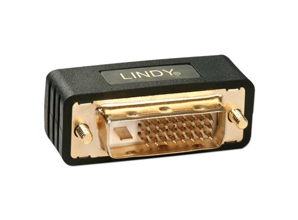 Lindy Adapter DVI-I > DVI-D DL DVI-I Hun til DVI-D han DualLink